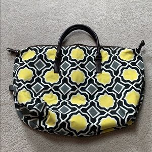 Patterened tote bag